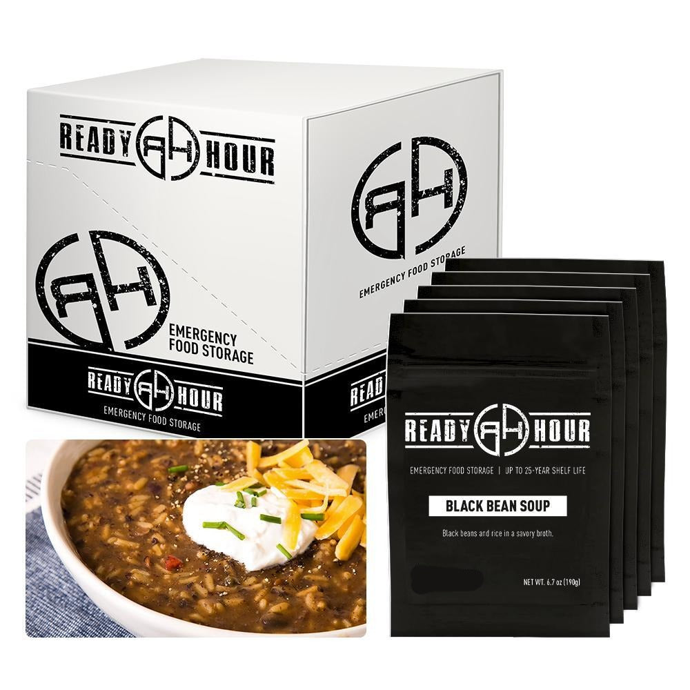 Black Bean Soup Container