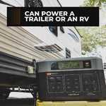 Grid Doctor 3300 Solar Generator System Now with built-in EMP Protection! (Waterproof 200W Panel Included FREE)