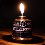 100-Hour Candle lit