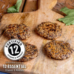 Ready Hour's Black Bean Burger Mix with 12 Essential Vitamins & Minerals